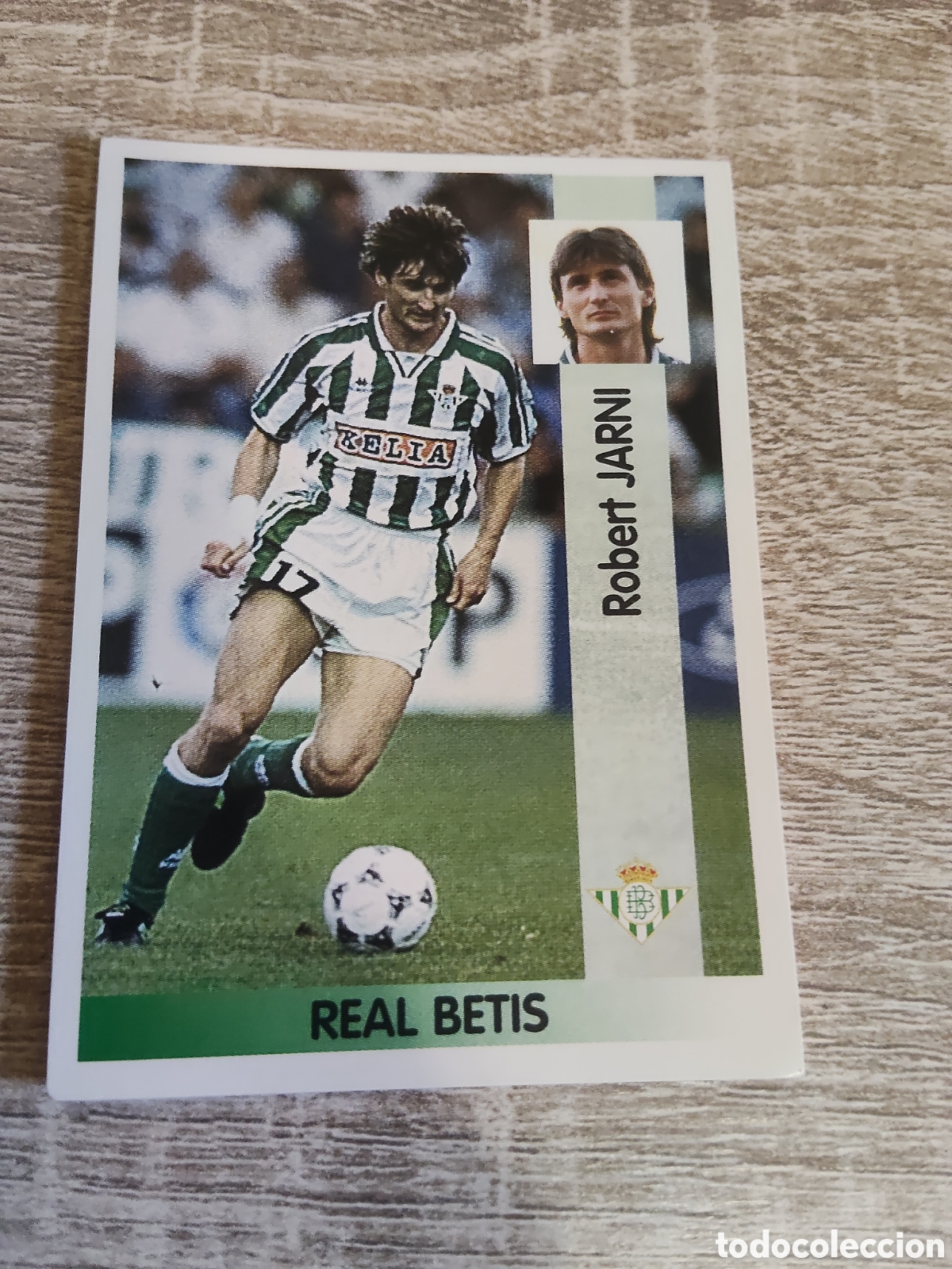 Cromos de Futebol: Panini liga 1996 1996 96 97 123 Jarni baja Real Betis