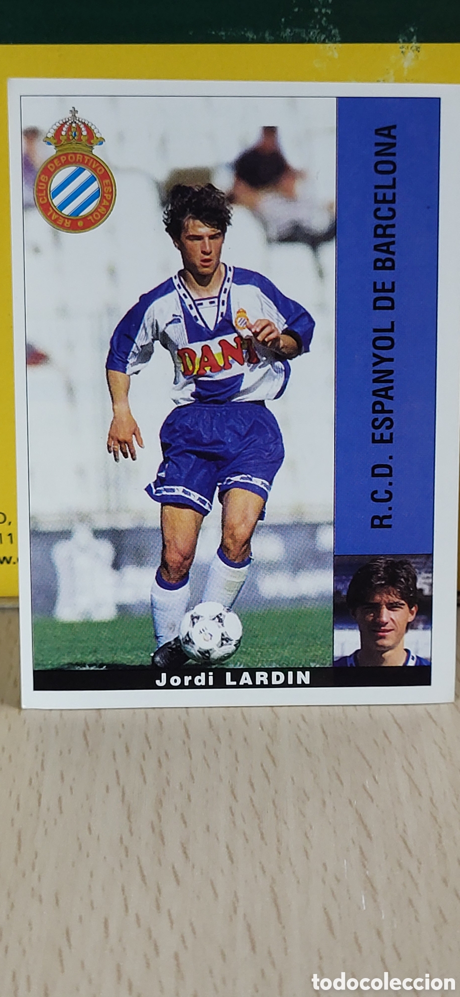 Cromos de Futebol: JORDI LARDIN RCD ESPA&Ntilde;OL ESPANYOL LIGA 95 96 DE FUTBOL PROFESIONAL PANINI