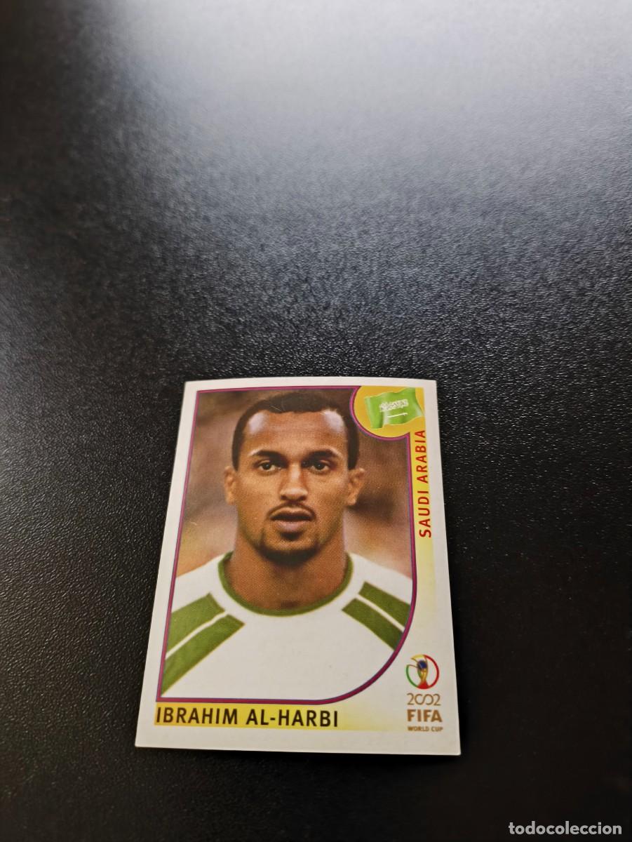 Fu&szlig;ball-Sticker: 343 Ibrahim Al-Harbi ARABIA SAUDI SIN PEGAR PANINI FIFA WORLD CUP MUNDIAL KOREA JAPAN 2002