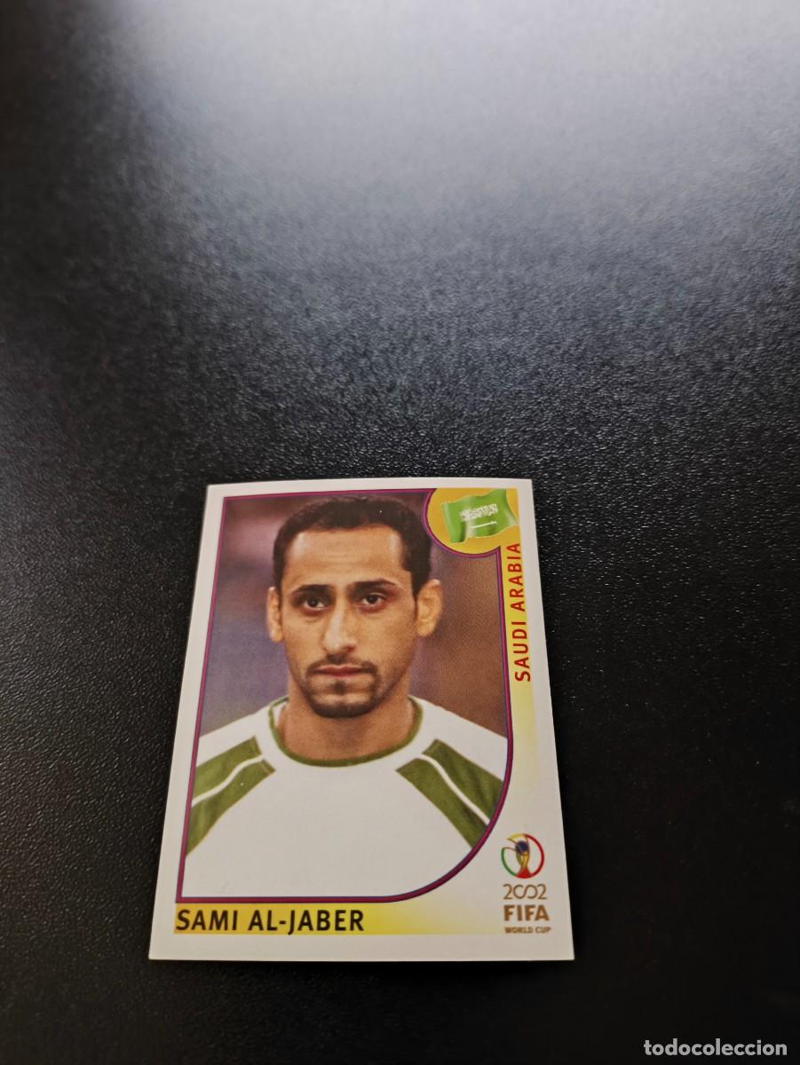 Fu&szlig;ball-Sticker: 345 Sami Al-Jaber ARABIA SAUDI SIN PEGAR PANINI FIFA WORLD CUP MUNDIAL KOREA JAPAN 2002