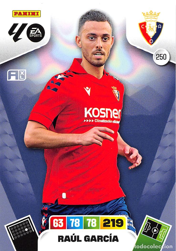 Cromos de F&uacute;tbol: PANINI ADRENALYN 25/26 2025/2026 #250 RAUL GARCIA (C.A. OSASUNA)