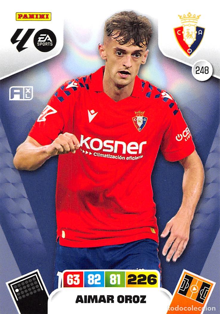 Cromos de F&uacute;tbol: PANINI ADRENALYN 25/26 2025/2026 #248 AIMAR OROZ (C.A. OSASUNA)