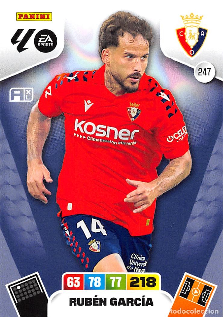 Cromos de F&uacute;tbol: PANINI ADRENALYN 25/26 2025/2026 #247 RUBEN GARCIA (C.A. OSASUNA)