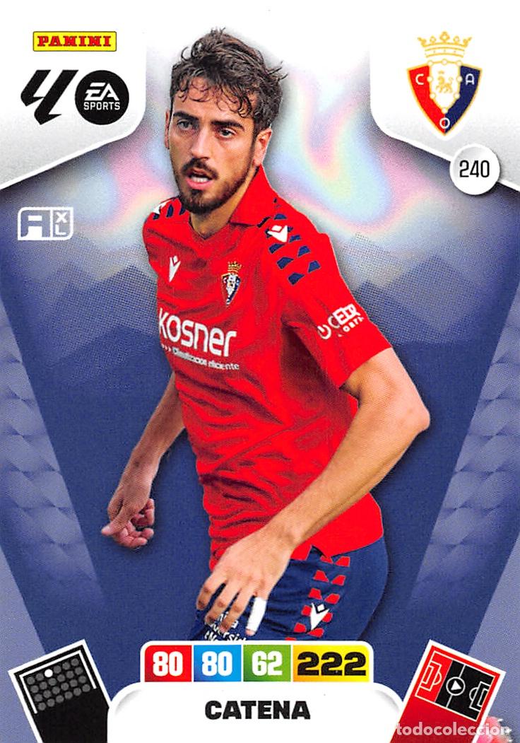 Cromos de F&uacute;tbol: PANINI ADRENALYN 25/26 2025/2026 #240 CATENA (C.A. OSASUNA)