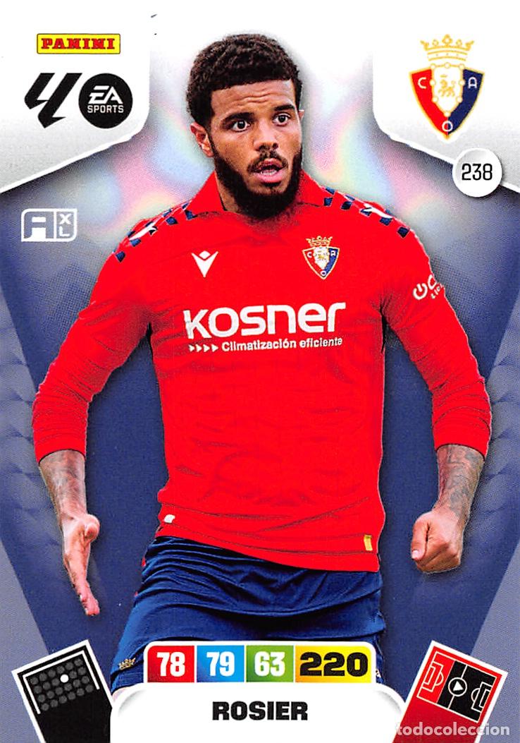 Cromos de F&uacute;tbol: PANINI ADRENALYN 25/26 2025/2026 #238 ROSIER (C.A. OSASUNA)