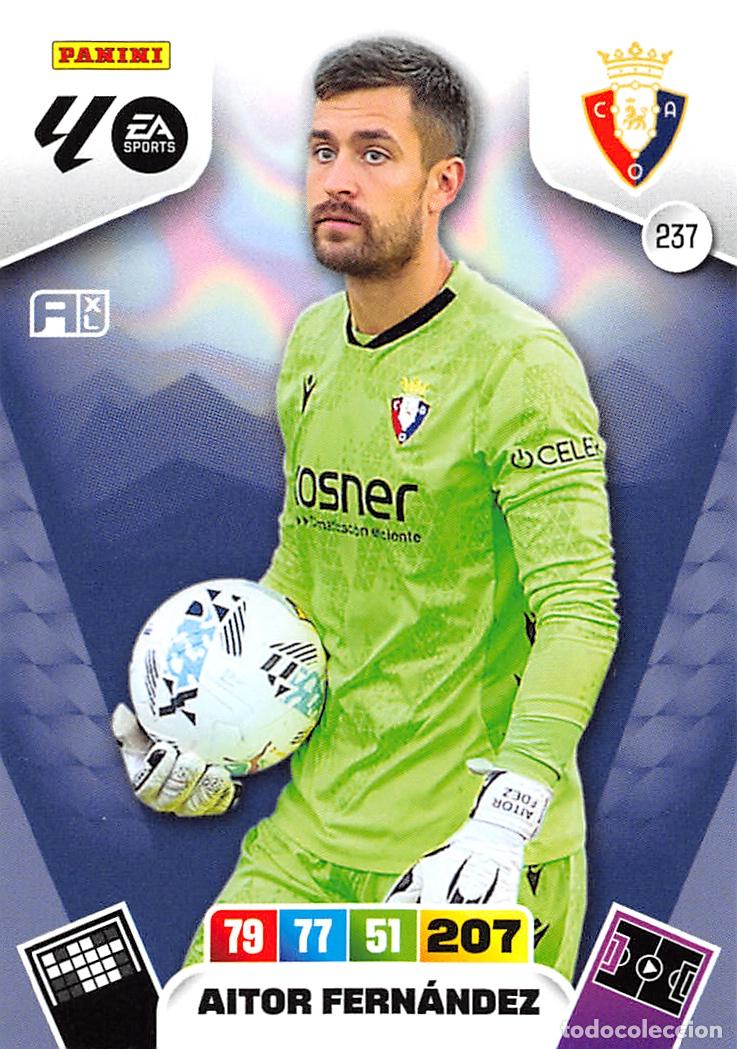 Cromos de F&uacute;tbol: PANINI ADRENALYN 25/26 2025/2026 #237 AITOR FERNANDEZ (C.A. OSASUNA)