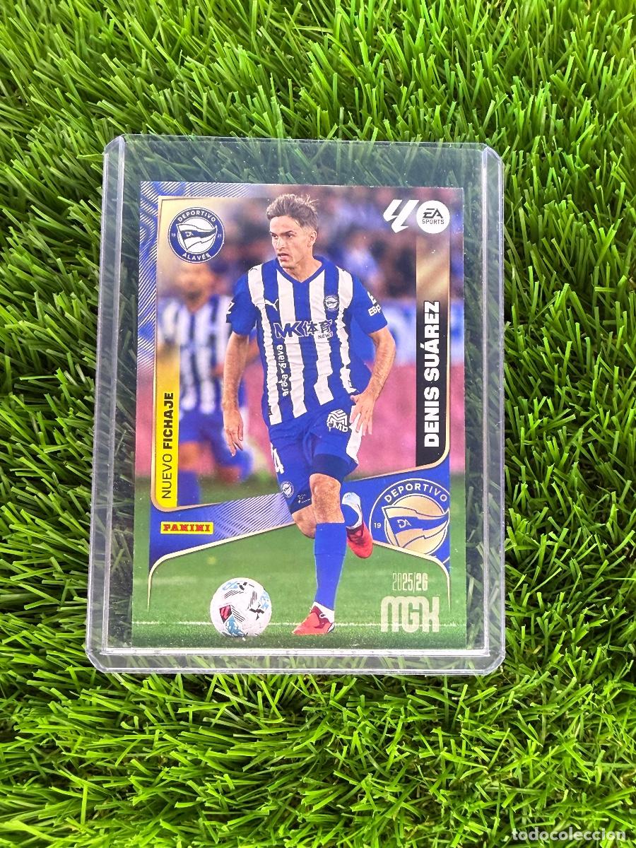 Cromos de F&uacute;tbol: N&ordm; 483 Denis Su&aacute;rez Nuevo Fichaje D Alav&eacute;s Megacracks 25 26
