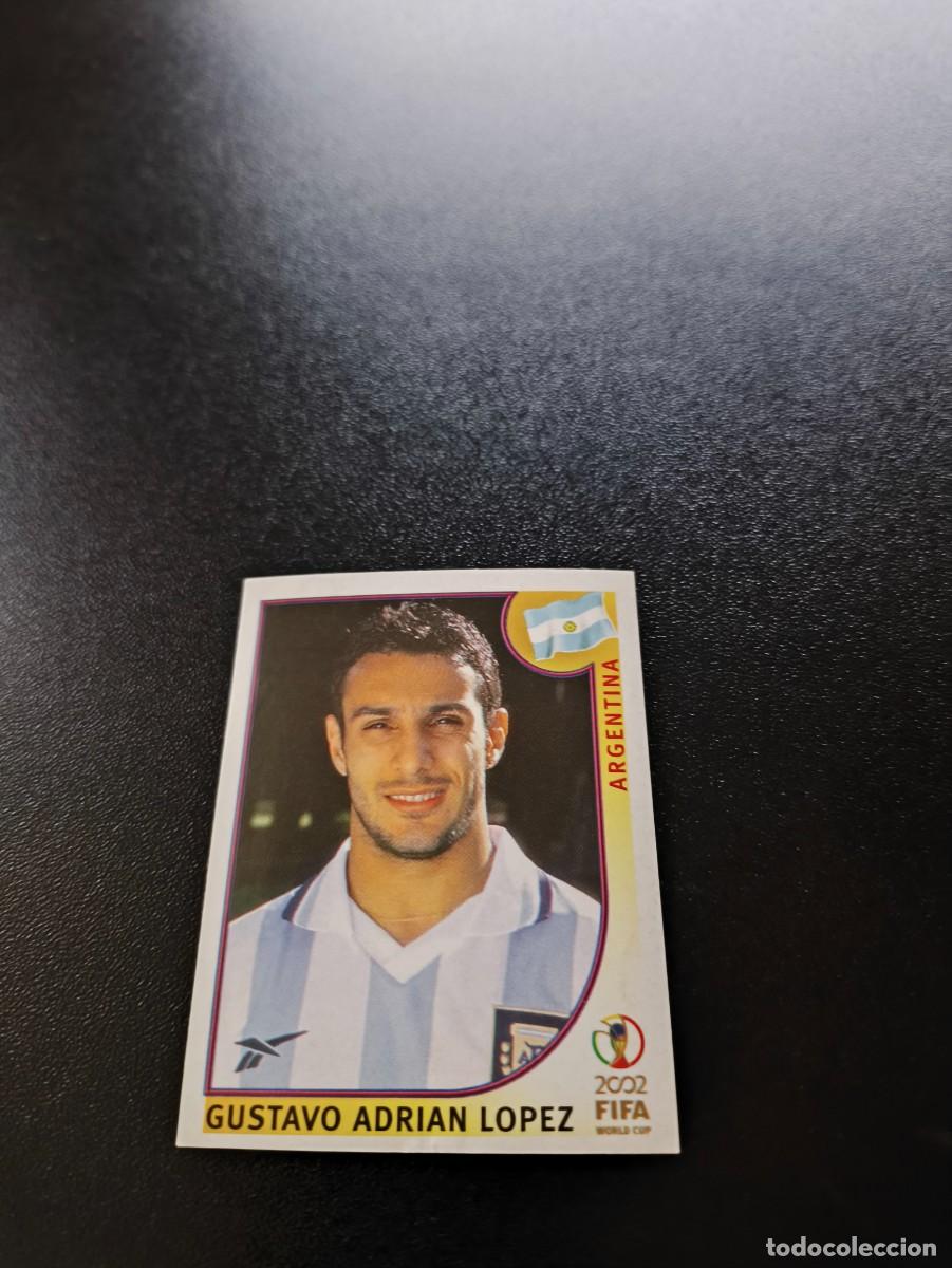 Cromos de F&uacute;tbol: 397 Gustavo Adrian Lopez ARGENTINA SIN PEGAR PANINI FIFA WORLD CUP MUNDIAL KOREA JAPAN 2002