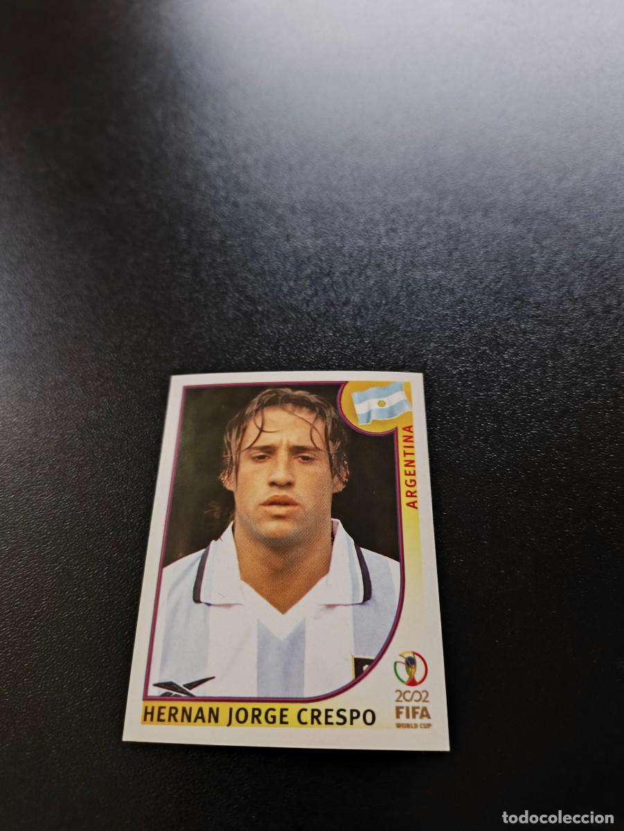 Cromos de F&uacute;tbol: 402 Hernan Jorge Crespo ARGENTINA SIN PEGAR PANINI FIFA WORLD CUP MUNDIAL KOREA JAPAN 2002