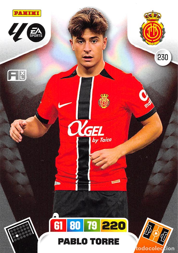 Cromos de F&uacute;tbol: PANINI ADRENALYN 25/26 2025/2026 #230 PABLO TORRE (R.C.D. MALLORCA)