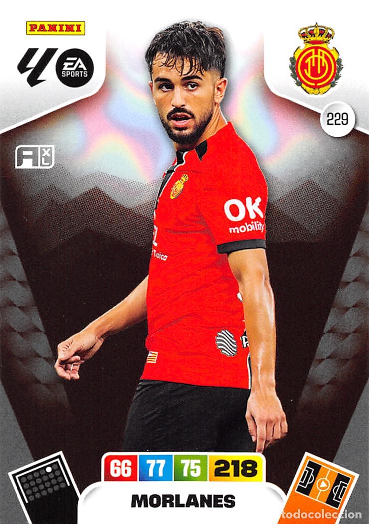 Cromos de F&uacute;tbol: PANINI ADRENALYN 25/26 2025/2026 #229 MORLANES (R.C.D. MALLORCA)