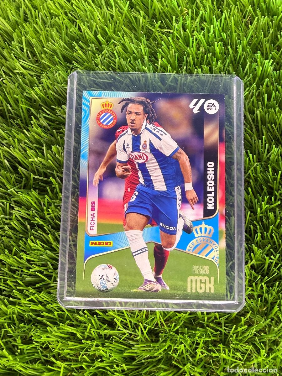 Cromos de F&uacute;tbol: N&ordm; 159BIS Koleosho Fichas Bis RCD Espanyol Megacracks 25 26