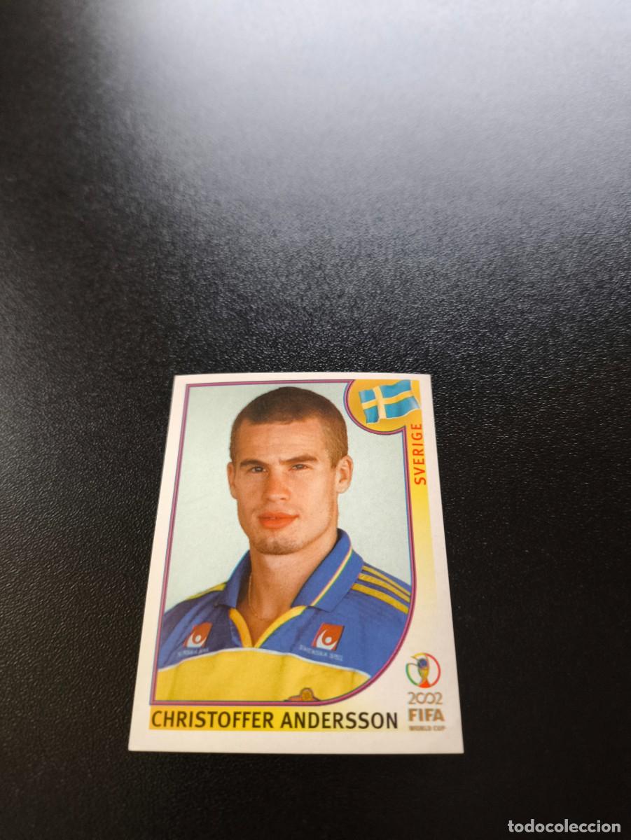 Cromos de F&uacute;tbol: 445 Christoffer Andersson SUECIA SWEDEN SIN PEGAR PANINI FIFA WORLD CUP MUNDIAL KOREA JAPAN 2002