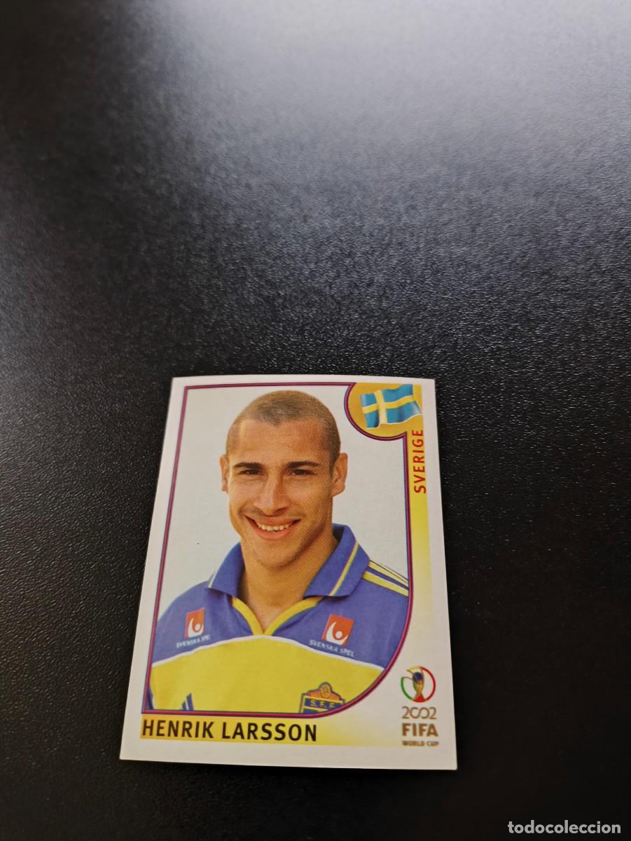 Cromos de F&uacute;tbol: 454 Henrik Larsson SUECIA SWEDEN SIN PEGAR PANINI FIFA WORLD CUP MUNDIAL KOREA JAPAN 2002