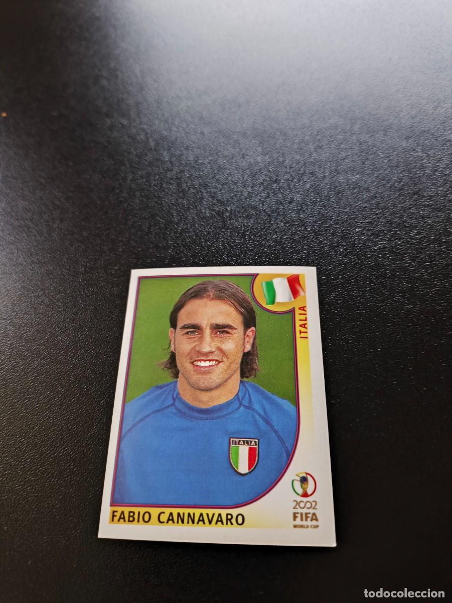 Cromos de F&uacute;tbol: 461 Fabio Cannavaro ITALIA ITALY SIN PEGAR PANINI FIFA WORLD CUP MUNDIAL KOREA JAPAN 2002