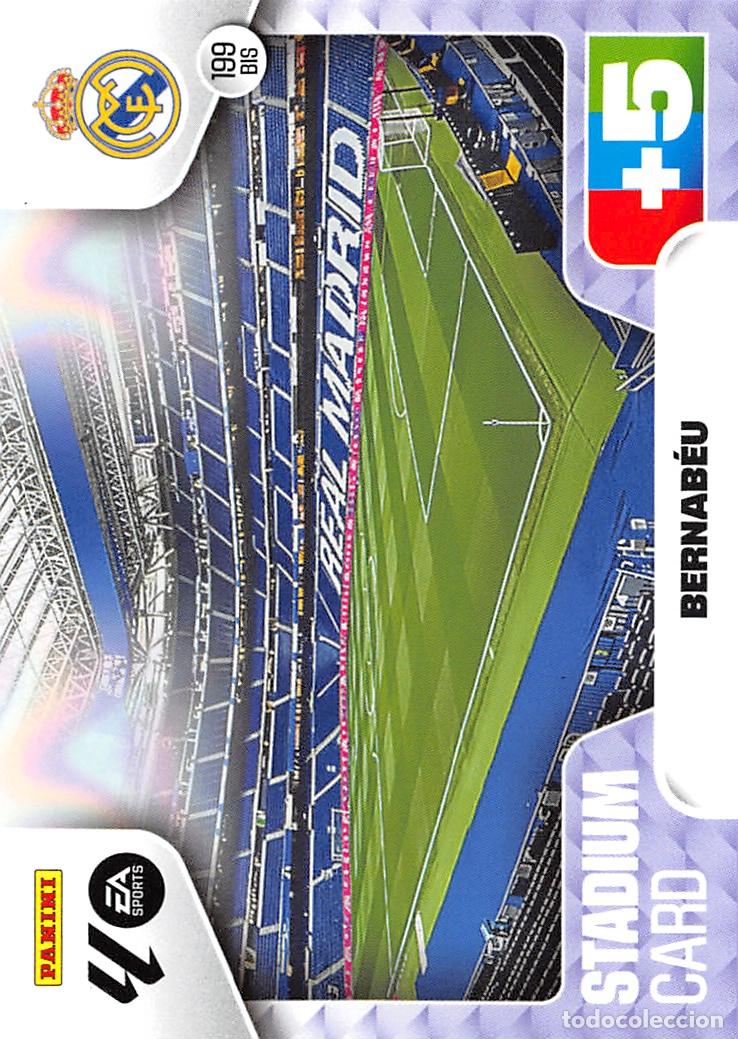 Cromos de F&uacute;tbol: PANINI ADRENALYN 25/26 2025/2026 #199 BIS SANTIAGO BERNABEU (REAL MADRID)