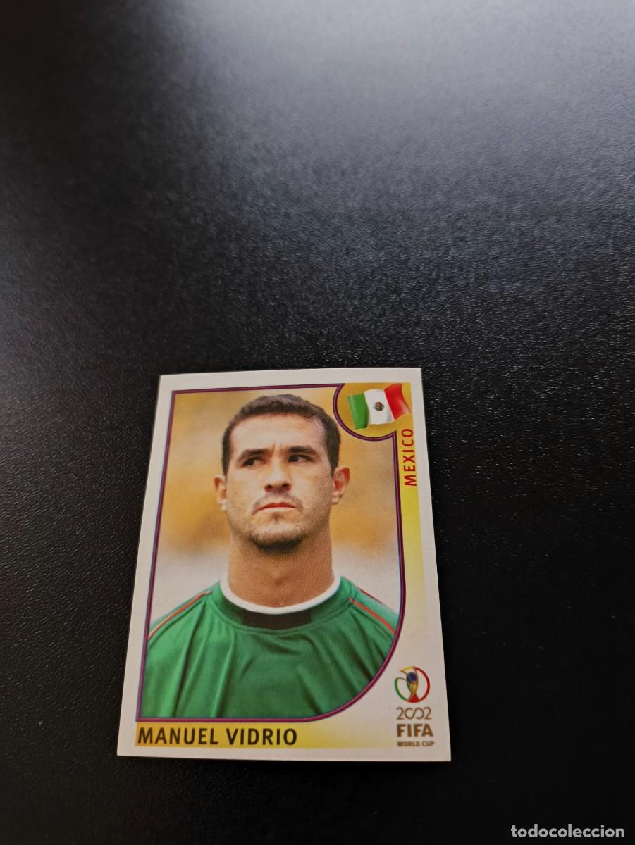 Cromos de F&uacute;tbol: 496 Manuel Vidrio MEXICO SIN PEGAR PANINI FIFA WORLD CUP MUNDIAL KOREA JAPAN 2002