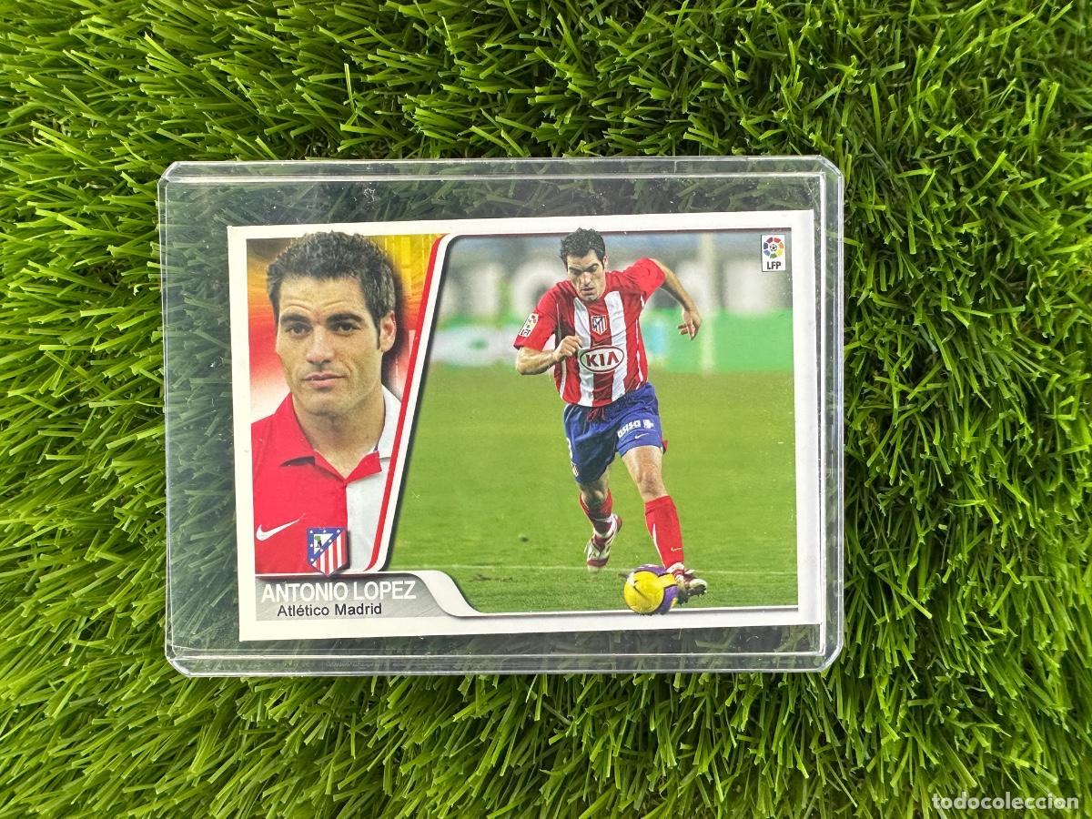 Cromos de F&uacute;tbol: N&ordm; 113 Antonio L&oacute;pez Atl&eacute;tico de Madrid Ediciones Estadio Liga 07 08
