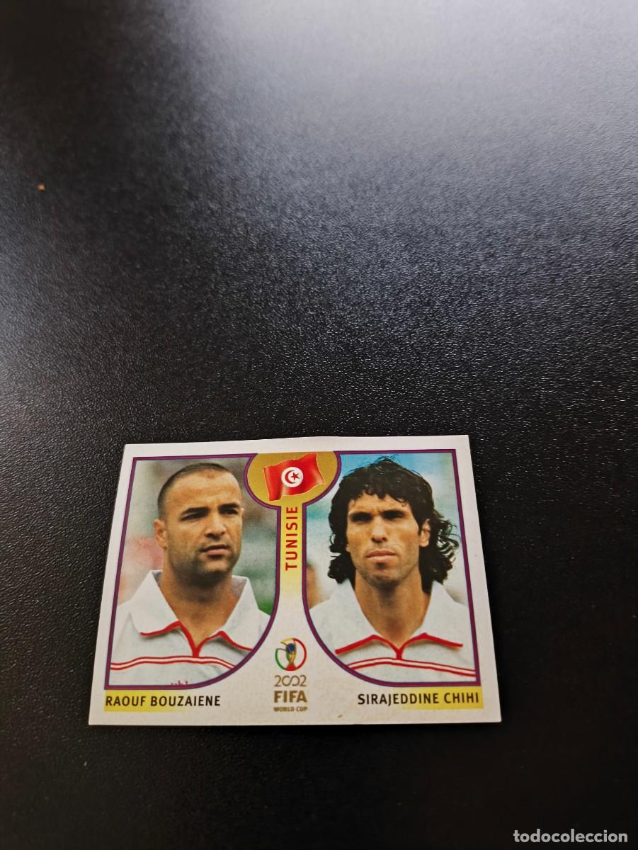 Cromos de F&uacute;tbol: 572 Raouf Bouzaiene/Sirajeddine Chihi TUNEZ SIN PEGAR PANINI FIFA WORLD CUP MUNDIAL KOREA JAPAN 2002