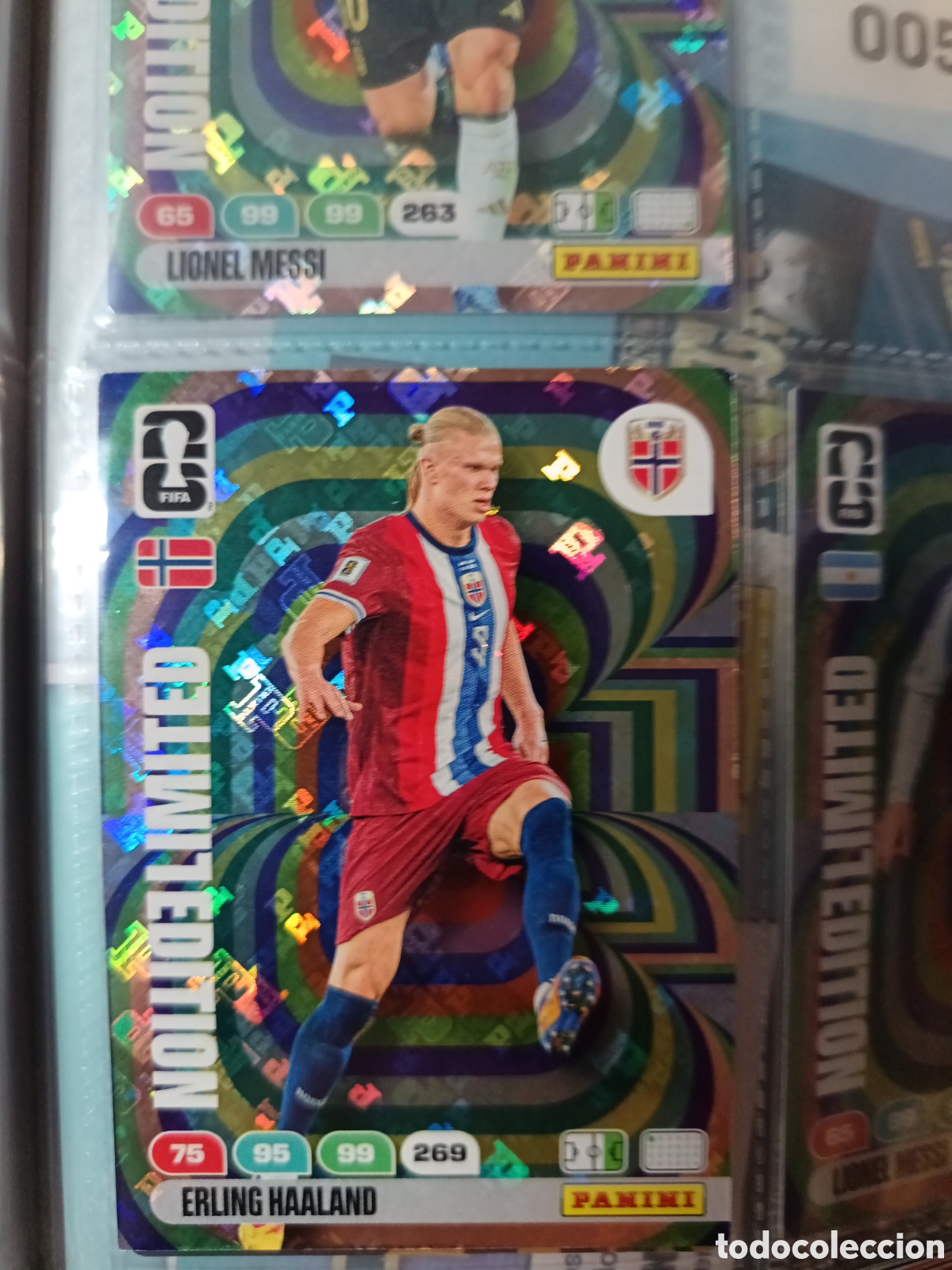 Cromos de F&uacute;tbol: Haaland EDICION LIMITADA ADRENALYN MUNDIAL FIFA WORLD CUP 26 2026 PANINI