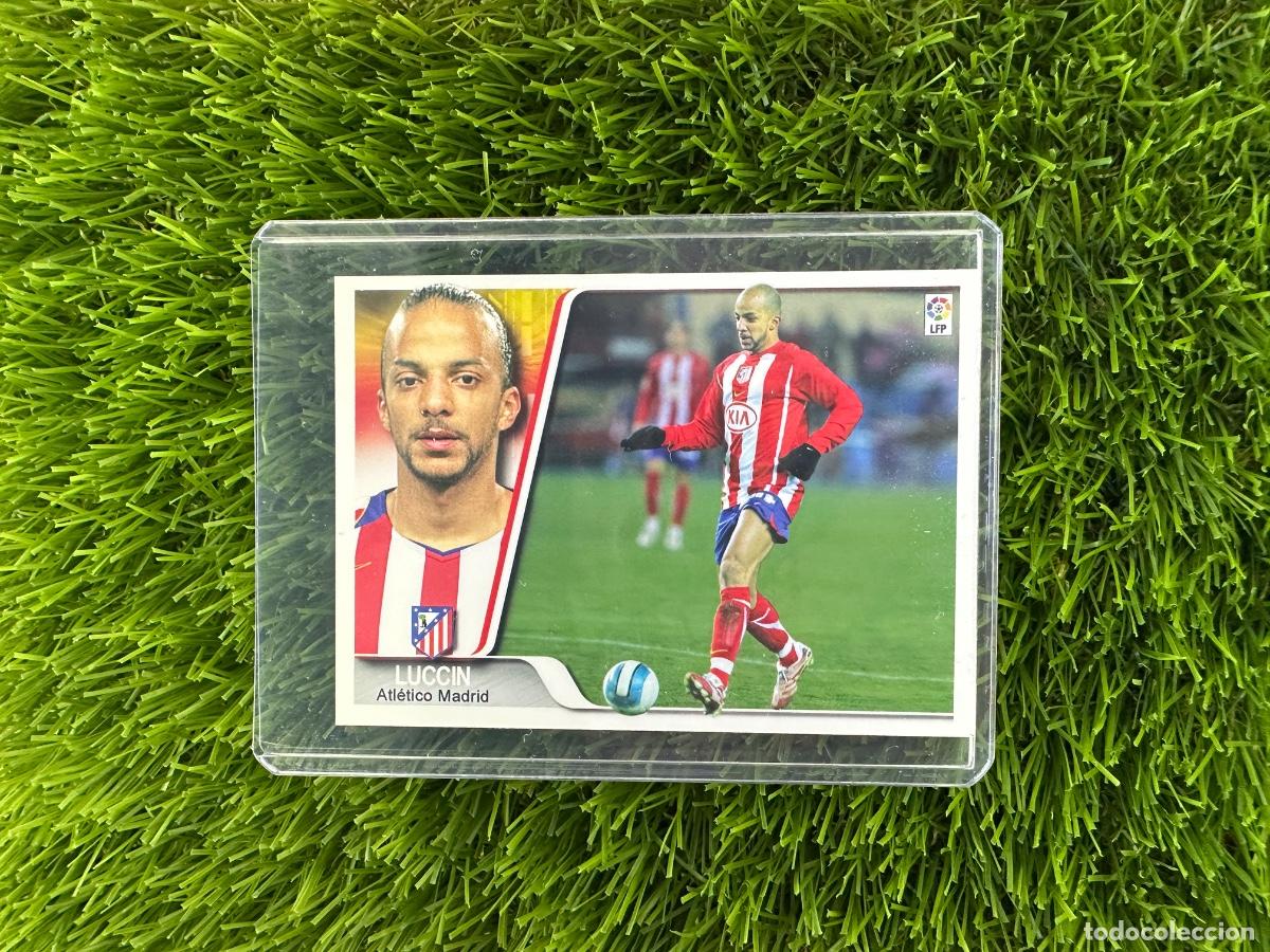 Cromos de F&uacute;tbol: N&ordm; 120A Luccin Atl&eacute;tico de Madrid Ediciones Estadio Liga 07 08