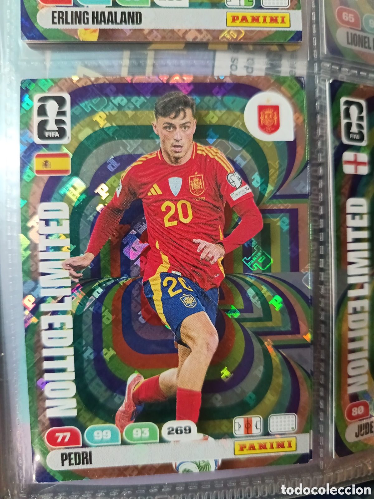 Cromos de F&uacute;tbol: Pedri EDICION LIMITADA ADRENALYN MUNDIAL FIFA WORLD CUP 26 2026 PANINI