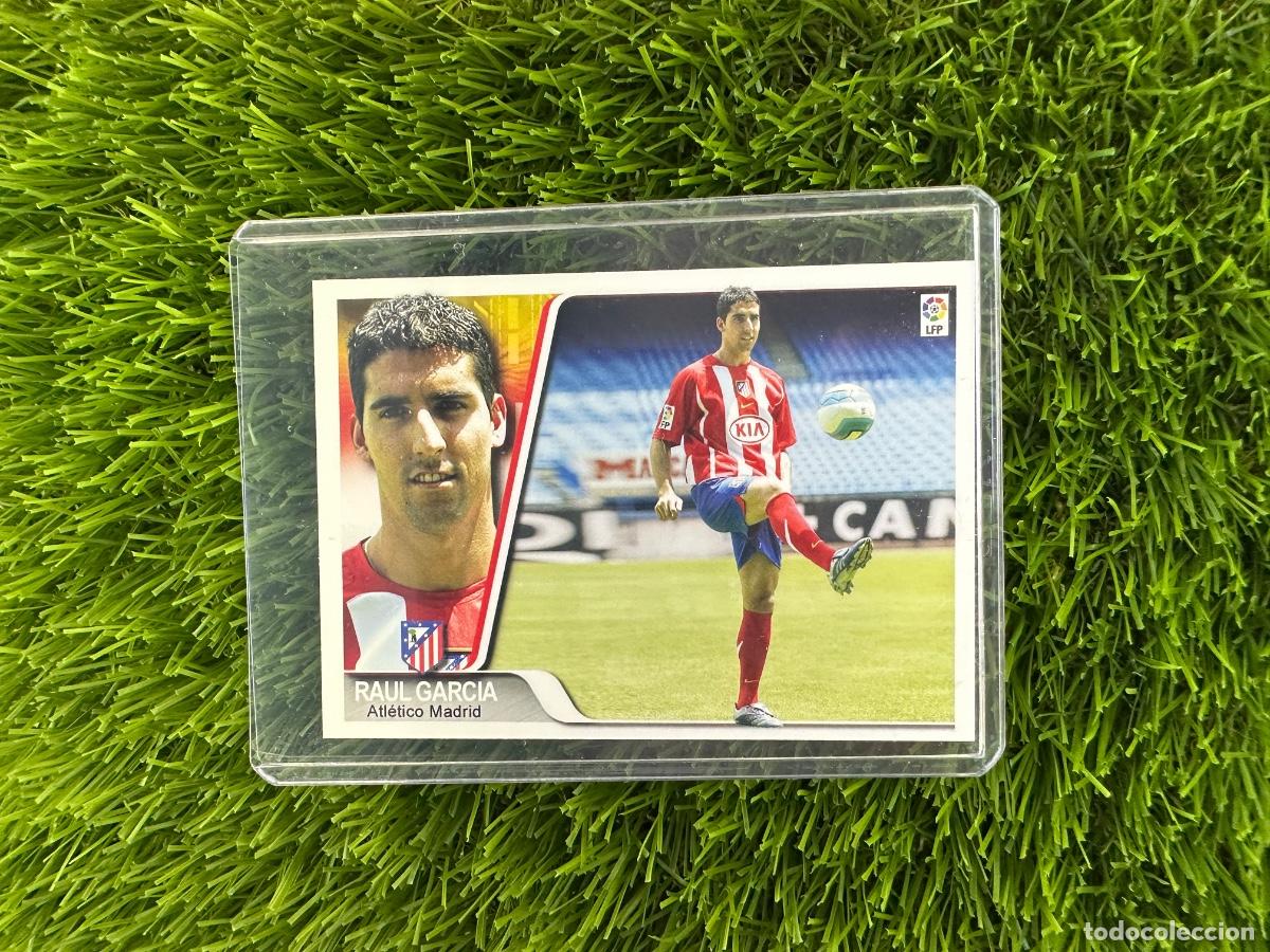 Cromos de F&uacute;tbol: N&ordm; 121 Ra&uacute;l Garc&iacute;a Atl&eacute;tico de Madrid Ediciones Estadio Liga 07 08