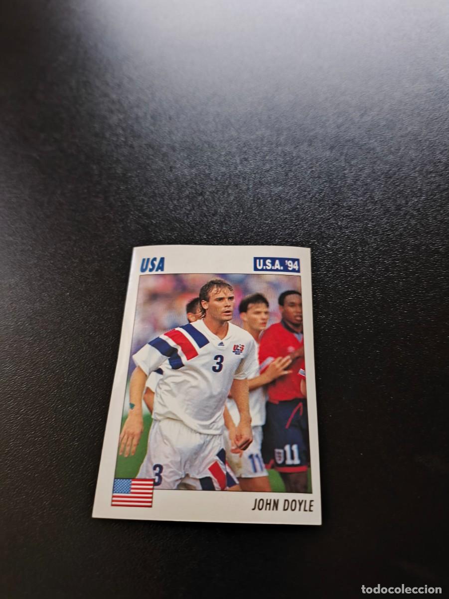 Cromos de F&uacute;tbol: 4 John Doyle USA ESTADOS UNIDOS SIN PEGAR ITALY SL FIFA WORLD CUP MUNDIAL USA 1994 NO PANINI