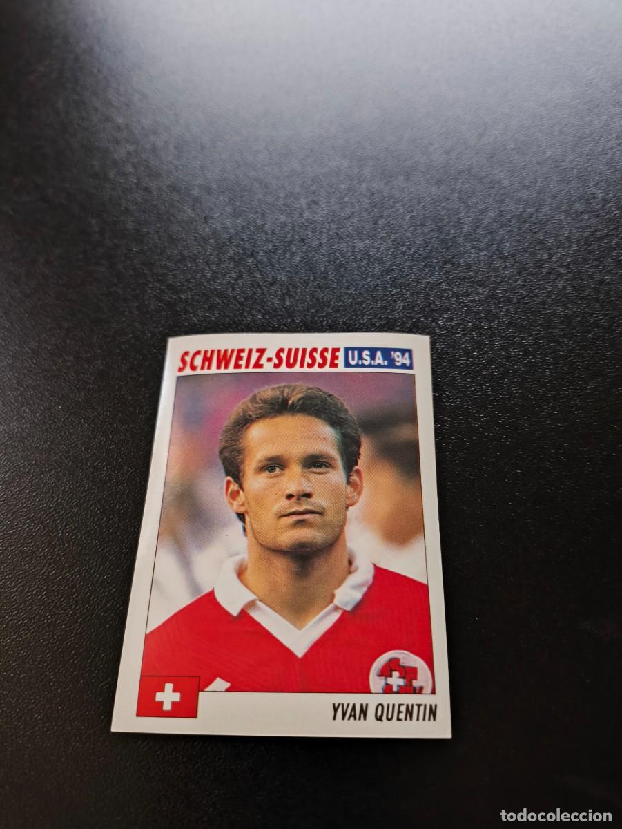 Cromos de F&uacute;tbol: 23 Yvan Quentin SUIZA SWISS SIN PEGAR ITALY SL FIFA WORLD CUP MUNDIAL USA 1994 NO PANINI