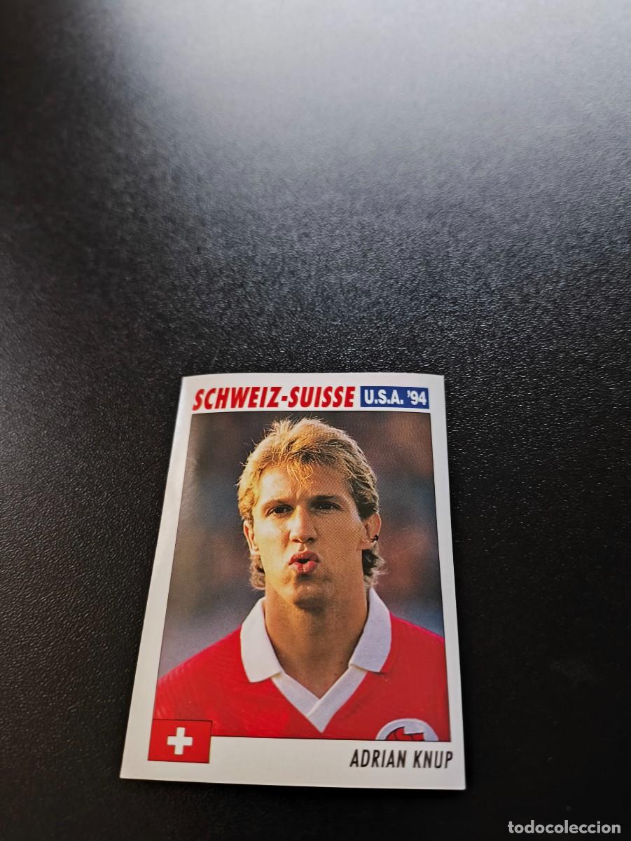 Cromos de F&uacute;tbol: 33 Adrian Knup SUIZA SWISS SIN PEGAR ITALY SL FIFA WORLD CUP MUNDIAL USA 1994 NO PANINI