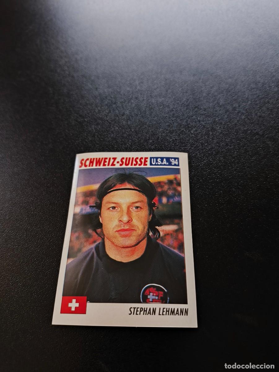 Cromos de F&uacute;tbol: 38 Stephan Lehmann SUIZA SWISS SIN PEGAR ITALY SL FIFA WORLD CUP MUNDIAL USA 1994 NO PANINI