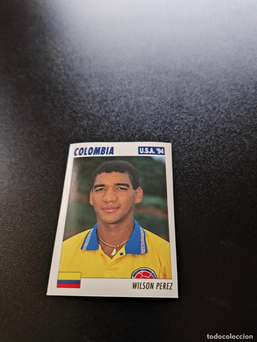 Cromos de F&uacute;tbol: 42 Wilson Perez COLOMBIA SIN PEGAR ITALY SL FIFA WORLD CUP MUNDIAL USA 1994 NO PANINI