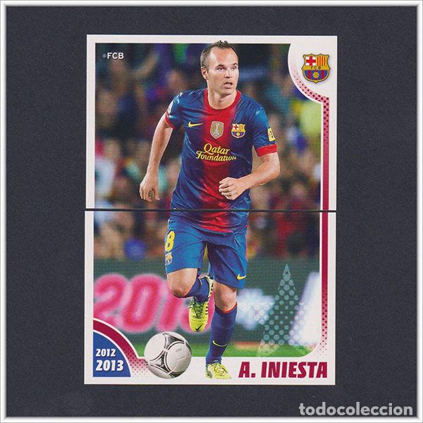 Cromos de F&uacute;tbol: COLECCI&Oacute;N OFICIAL BARCELONA 2012 2013 12 13 PANINI INIESTA 111 112 BAR&Ccedil;A ALBUM LIGA F&Uacute;TBOL