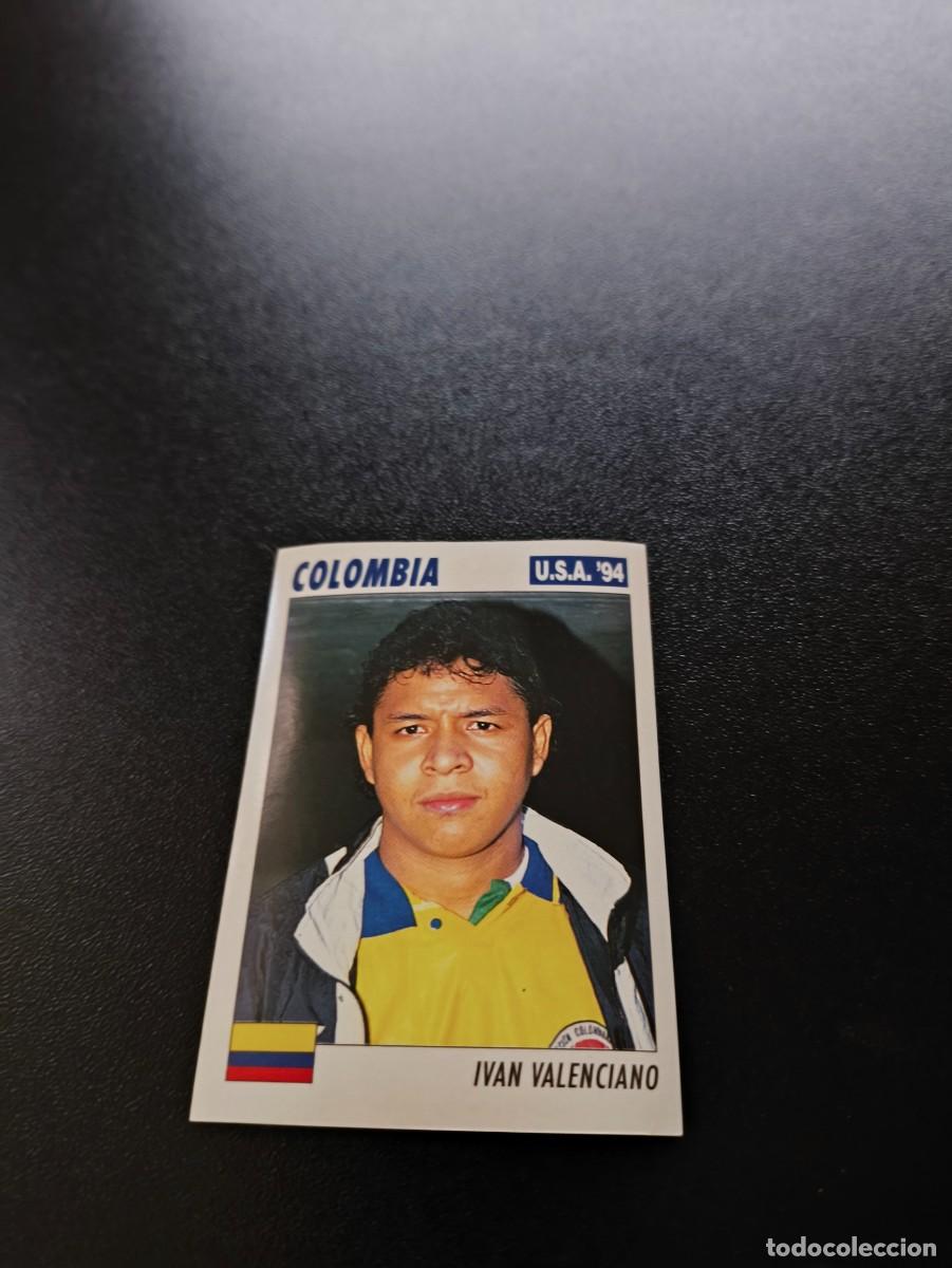 Cromos de F&uacute;tbol: 55 Ivan Valenciano COLOMBIA SIN PEGAR ITALY SL FIFA WORLD CUP MUNDIAL USA 1994 NO PANINI