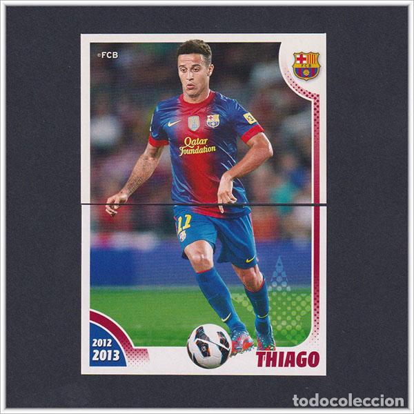 Cromos de F&uacute;tbol: COLECCI&Oacute;N OFICIAL BARCELONA 2012 2013 12 13 PANINI THIAGO 119 120 BAR&Ccedil;A ALBUM LIGA F&Uacute;TBOL
