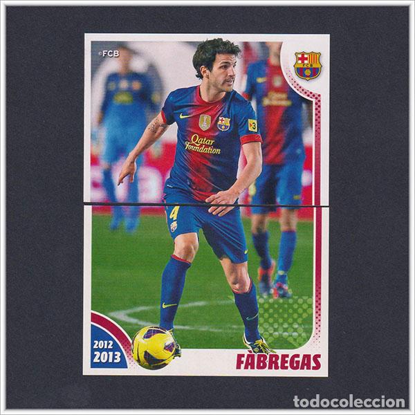 Cromos de F&uacute;tbol: COLECCI&Oacute;N OFICIAL BARCELONA 2012 2013 12 13 PANINI CESC FABREGAS 123 124 BAR&Ccedil;A ALBUM LIGA F&Uacute;TBOL