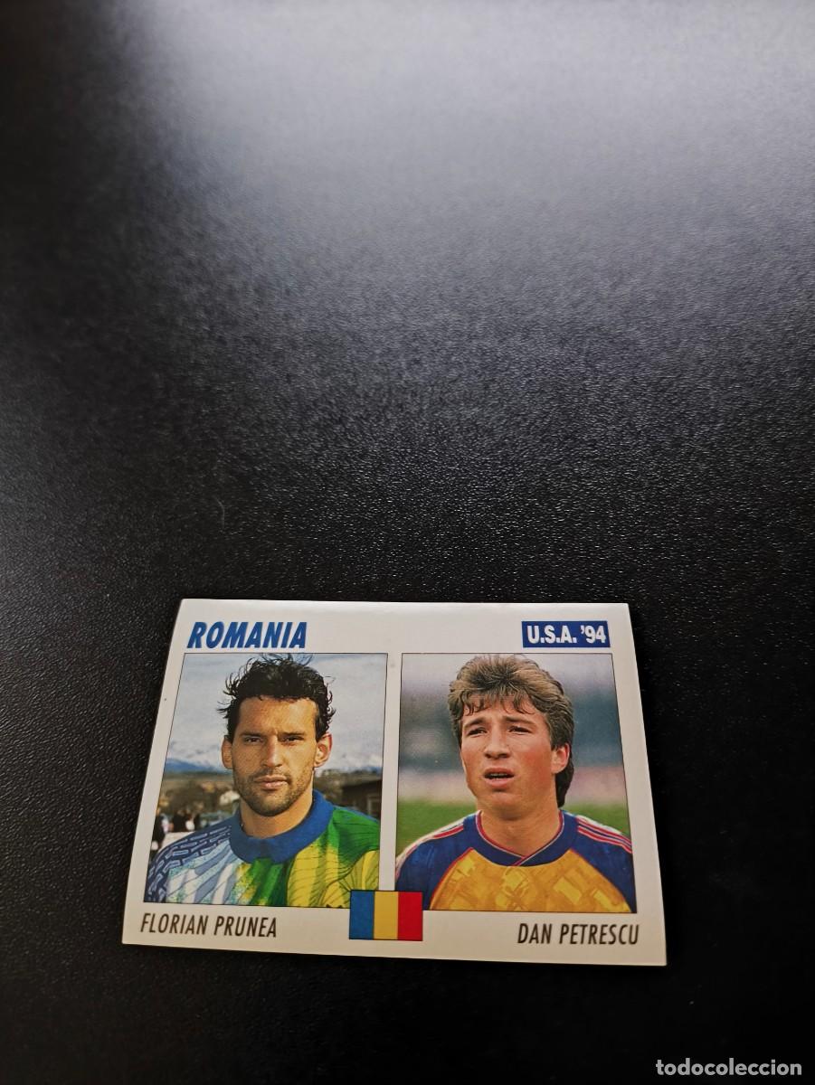 Cromos de F&uacute;tbol: 58 Florian Prunea Dan Petrescu RUMANIA SIN PEGAR ITALY SL FIFA WORLD CUP MUNDIAL USA 1994 NO PANINI