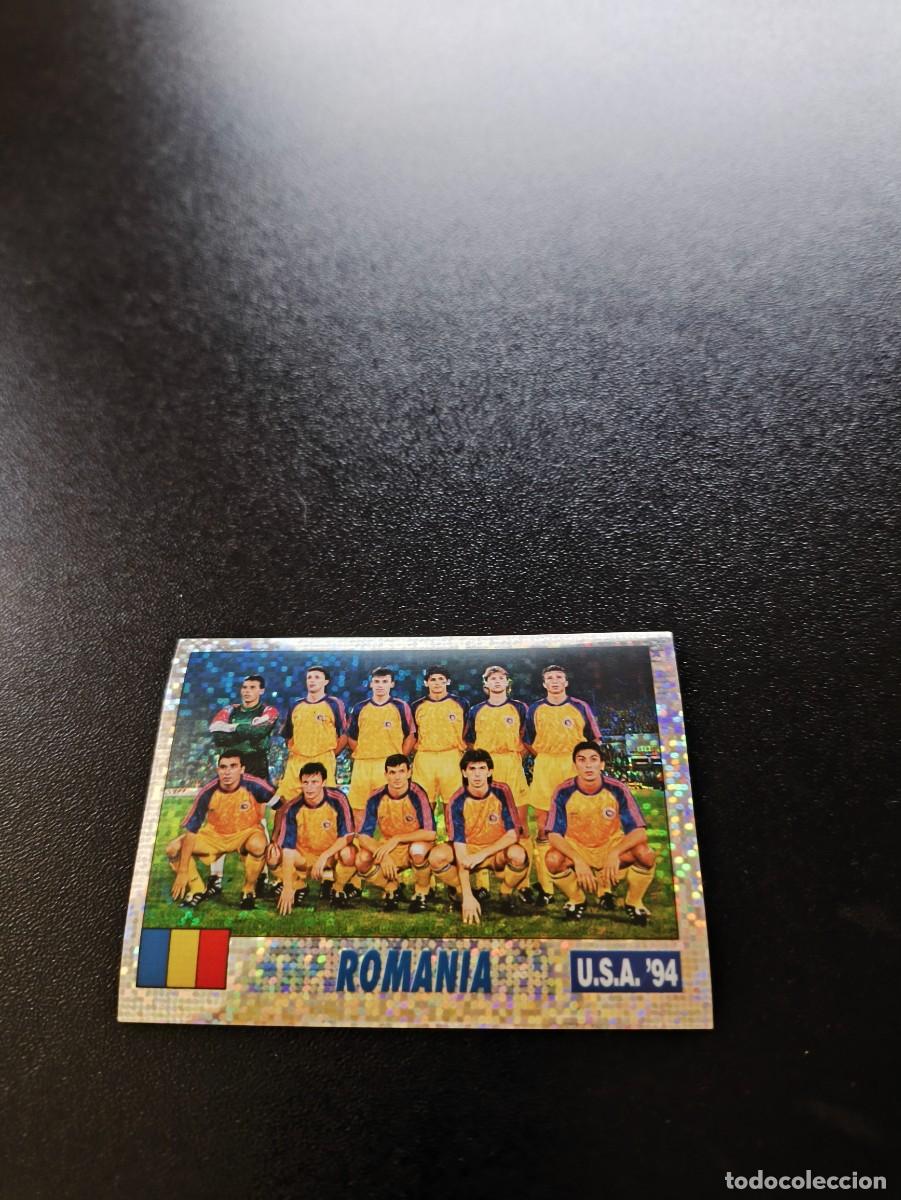 Cromos de F&uacute;tbol: 59 TEAM EQUIPO RUMANIA SIN PEGAR ITALY SL FIFA WORLD CUP MUNDIAL USA 1994 NO PANINI