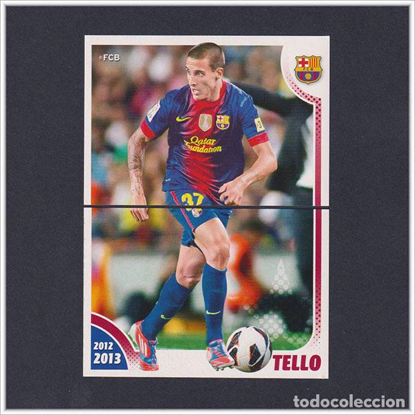 Cromos de F&uacute;tbol: COLECCI&Oacute;N OFICIAL BARCELONA 2012 2013 12 13 PANINI TELLO 143 144 BAR&Ccedil;A ALBUM LIGA F&Uacute;TBOL