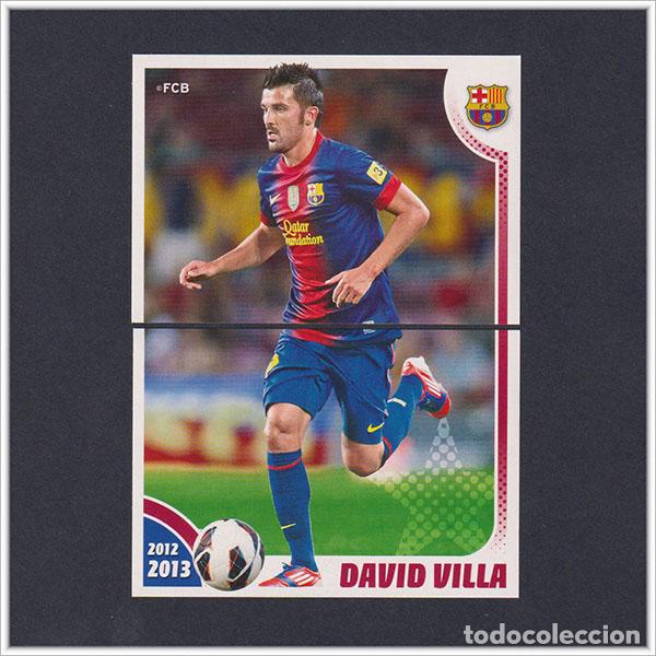 Cromos de F&uacute;tbol: COLECCI&Oacute;N OFICIAL BARCELONA 2012 2013 12 13 PANINI DAVID VILLA 147 148 BAR&Ccedil;A ALBUM LIGA F&Uacute;TBOL