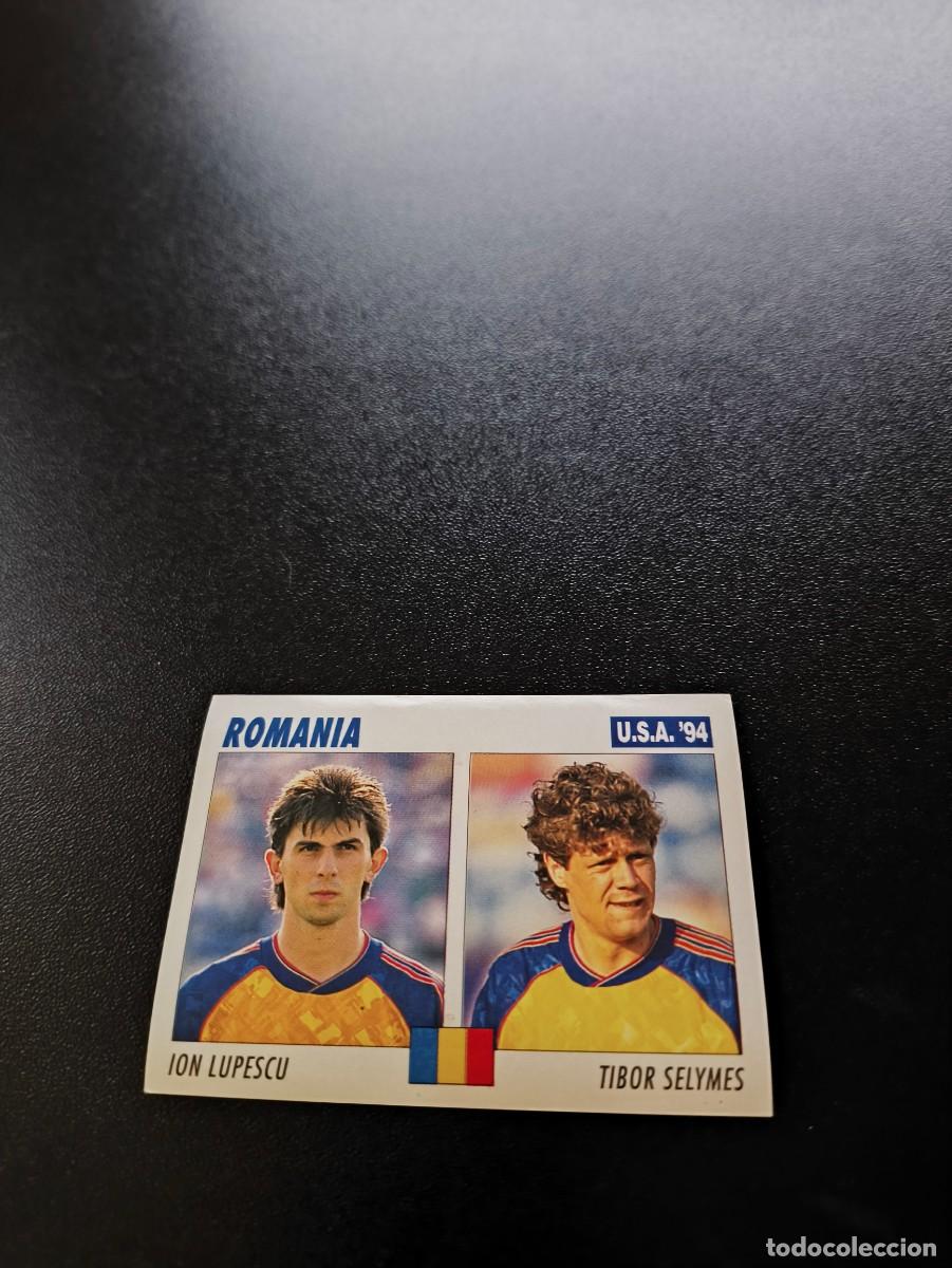 Cromos de F&uacute;tbol: 62 Ion Lupescu Tibor Selymes RUMANIA SIN PEGAR ITALY SL FIFA WORLD CUP MUNDIAL USA 1994 NO PANINI
