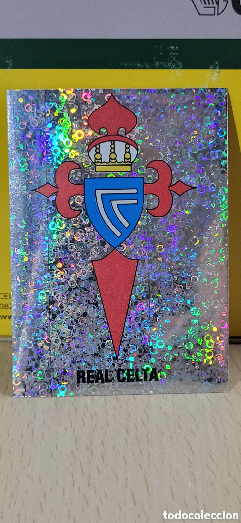 Cromos de Futebol: ESCUDO REAL CELTA LIGA 95 96 DE FUTBOL PROFESIONAL PANINI