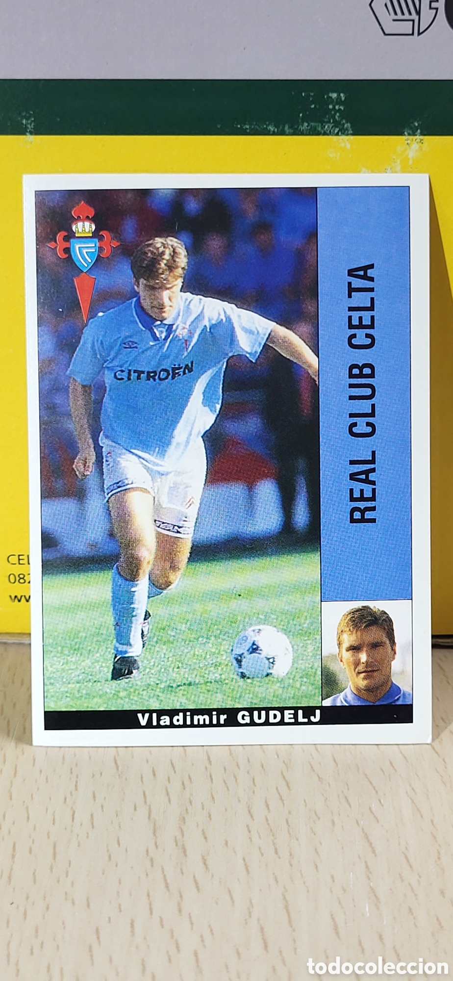Cromos de Futebol: VLADIMIR GUDELJ REAL CELTA LIGA 95 96 DE FUTBOL PROFESIONAL PANINI