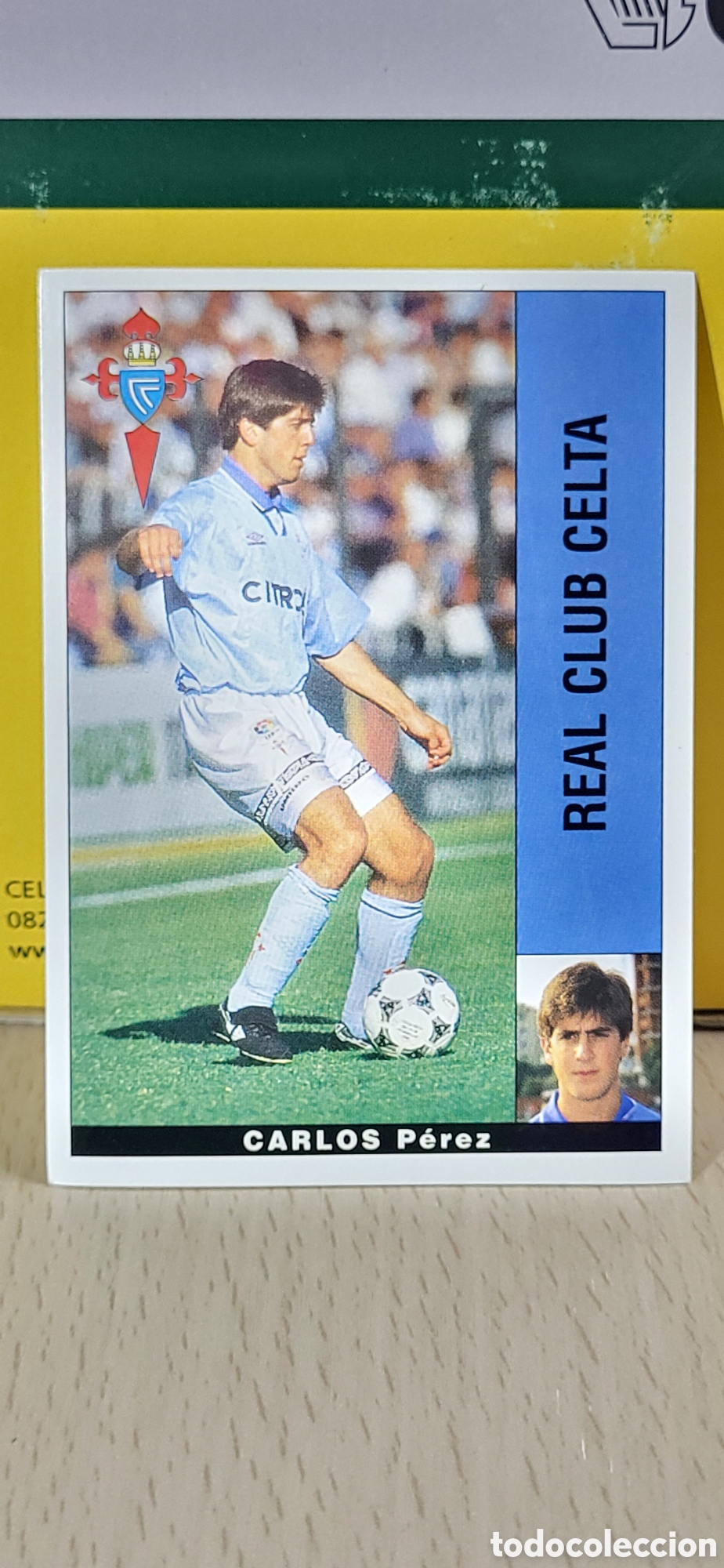 Cromos de Futebol: CARLOS PEREZ REAL CELTA LIGA 95 96 DE FUTBOL PROFESIONAL PANINI