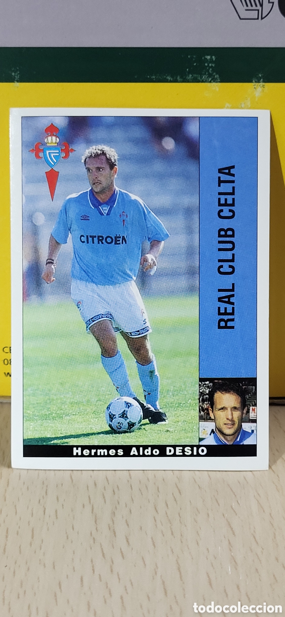 Figurine di Calcio: HERMES ALDO DESIO REAL CELTA LIGA 95 96 DE FUTBOL PROFESIONAL PANINI