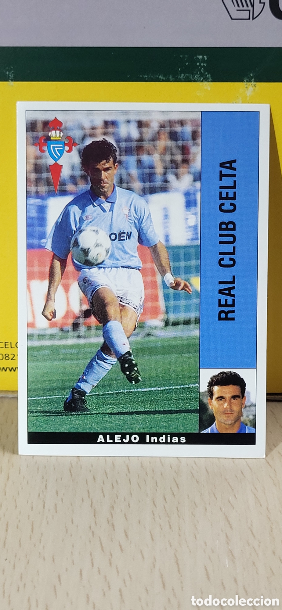 Cartes &agrave; collectionner de Football: ALEJO INDIAS REAL CELTA LIGA 95 96 DE FUTBOL PROFESIONAL PANINI