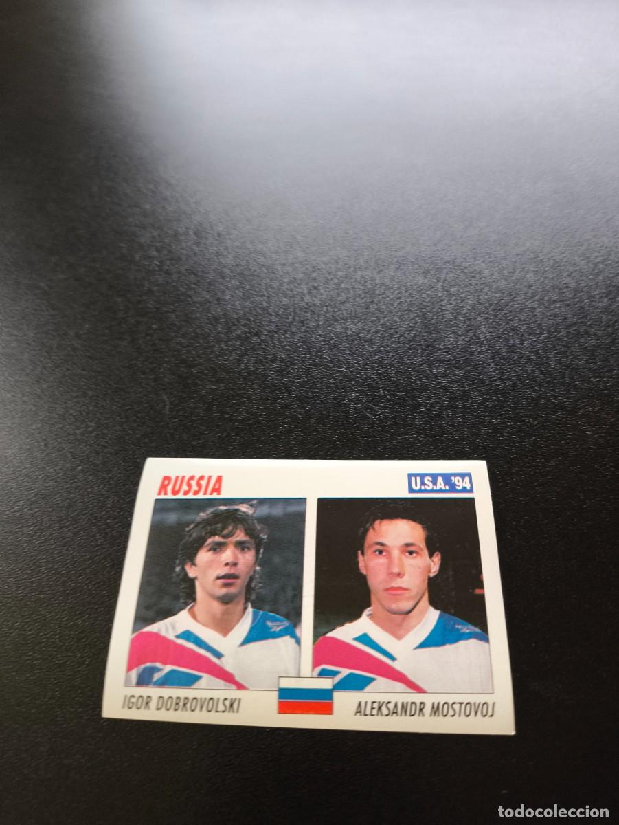 Fu&szlig;ball-Sticker: 73 Dobrovolski / Mostovoi RUSIA SIN PEGAR ITALY SL FIFA WORLD CUP MUNDIAL USA 1994 NO PANINI