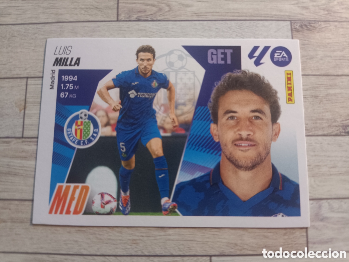 Cromos de F&uacute;tbol: 14 MILLA GETAFE LIGA ESTE 2025 2026 PANINI 25 26 SIN PEGAR