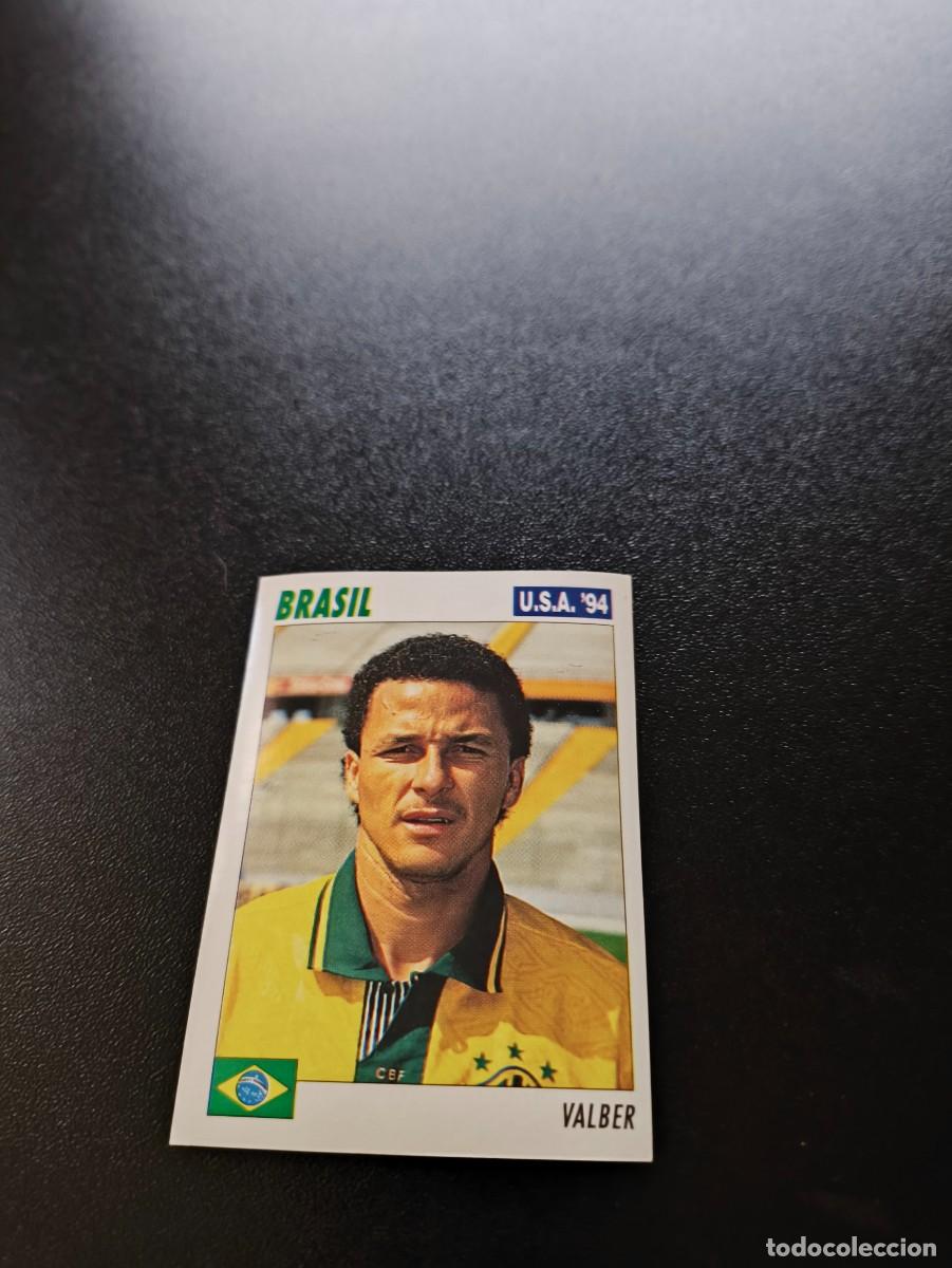 Cromos de F&uacute;tbol: 80 Valber BRASIL BRAZIL SIN PEGAR ITALY SL FIFA WORLD CUP MUNDIAL USA 1994 NO PANINI