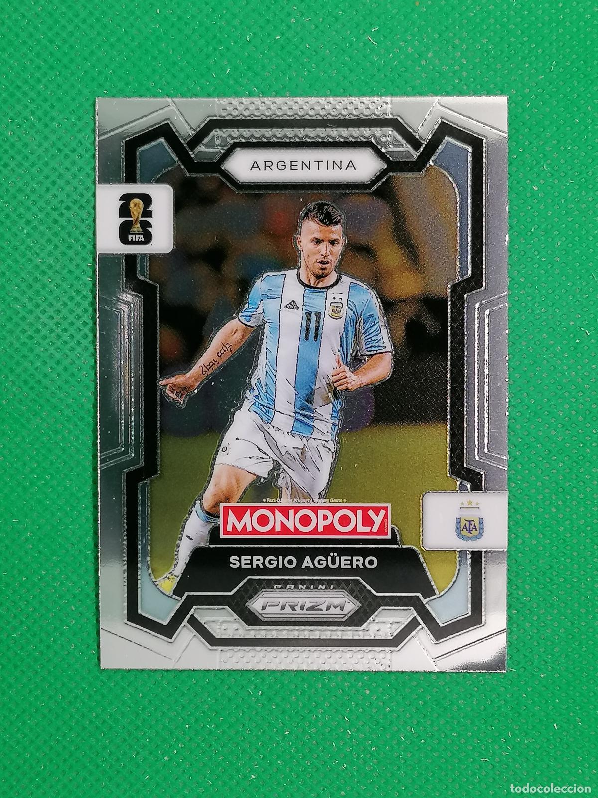 Cromos de F&uacute;tbol: 6 SERGIO AG&Uuml;ERO ARGENTINA ARGENTINA BASE ⚽ PANINI PRIZM MONOPOLY FIFA WORLD CUP 26 2026 ⚽